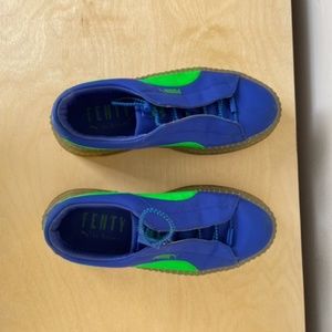 Puma Rihanna Fenty Cleated Creeper Surf "Dazzling Blue